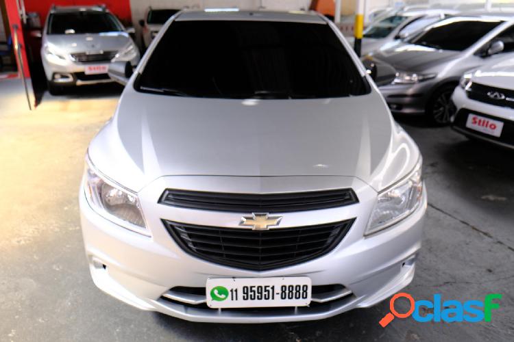 CHEVROLET ONIX HATCH LS 1.0 8V FLEXPOWER 5P MEC. PRATA 2015