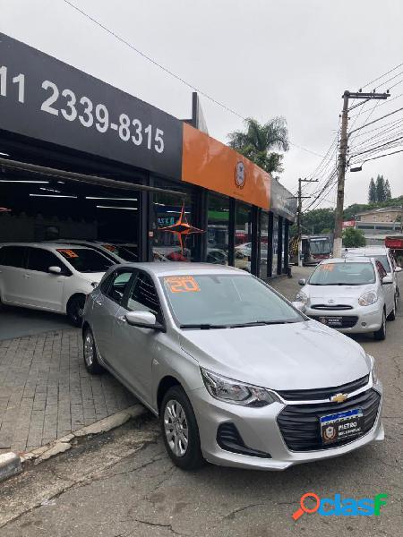 CHEVROLET ONIX HATCH LT 1.0 12V TB FLEX 5P MEC. PRATA 2020