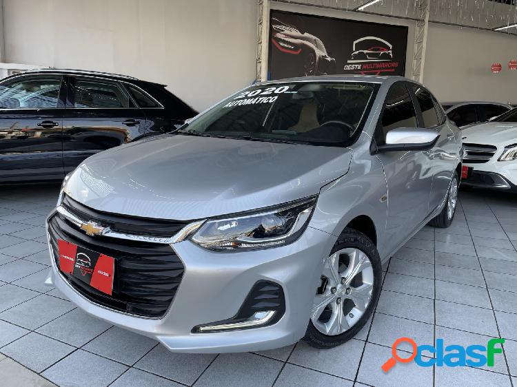 CHEVROLET ONIX SED. PLUS PREM. 1.0 12V TB FLEX AUT PRATA