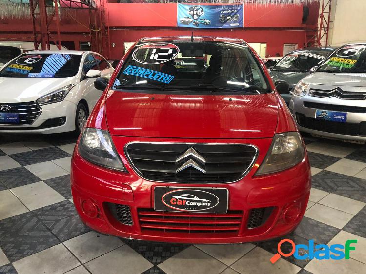 CITROEN C3 GLX 1.4 GLX SONORA 1.4 FLEX 8V 5P VERMELHO 2012