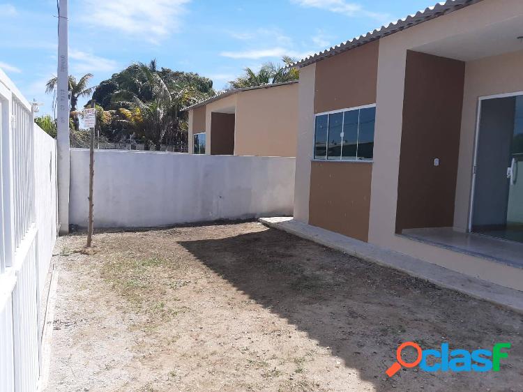 Casa com 2 quartos - Primeira locação em Iguabinha