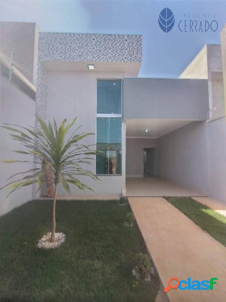 Casa com 3 Quartos e Excelente Acabamento a Venda no Flor do
