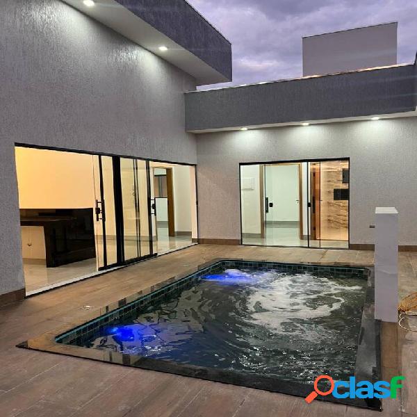 Casa no Jardim Itália com Piscina Próx Parque Brasília