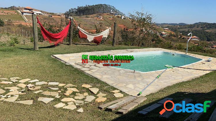 Chácara com Piscina - próximo a represa de Jambeiro linda