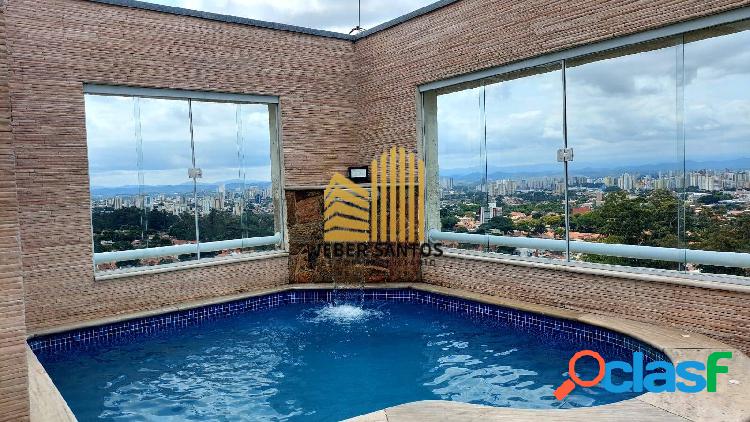 Cobertura Duplex 254m² e 5 Dormitórios no Bosque dos