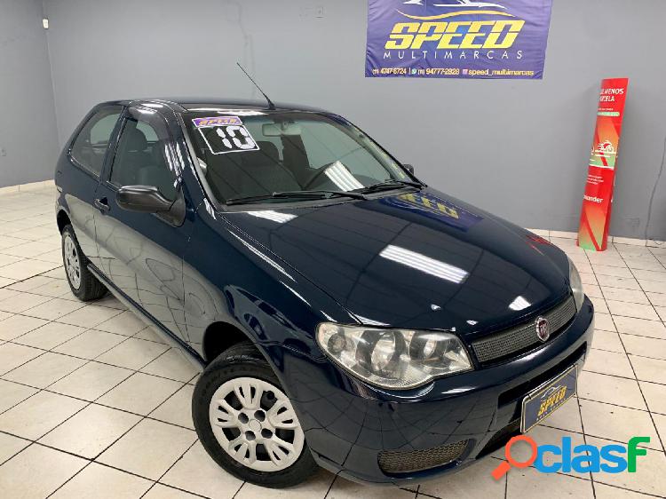 FIAT PALIO 1.0 ECONOMY FIRE FLEX 8V 2P AZUL 2010 1.0 FLEX