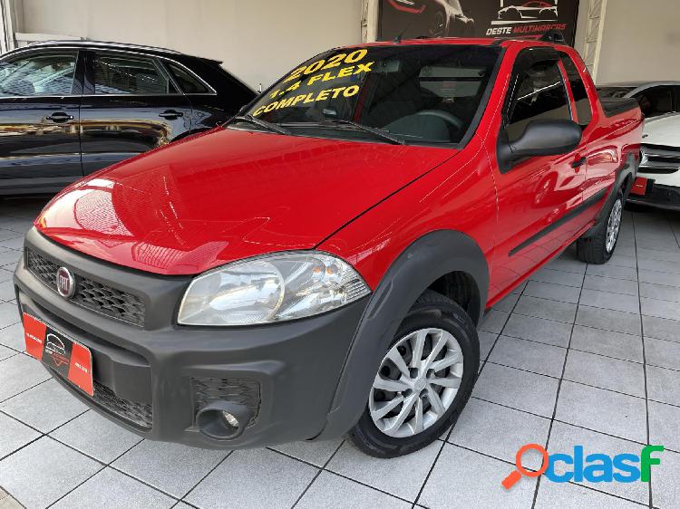 FIAT STRADA WORKING HARD 1.4 FIRE FLEX 8V CE VERMELHO 2020