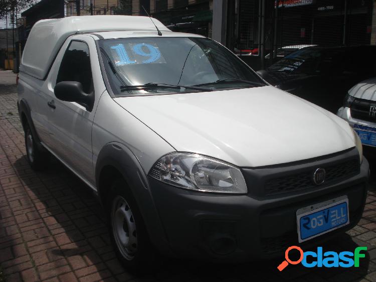 FIAT STRADA WORKING HARD 1.4 FIRE FLEX 8V CS BRANCO 2019 1.4
