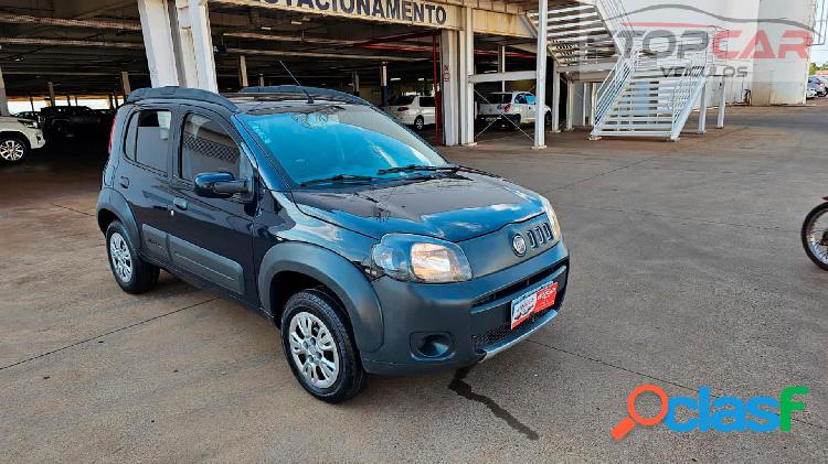 FIAT UNO WAY 1.0 EVO FIRE FLEX 8V 5P AZUL 2012 1.0 FLEX