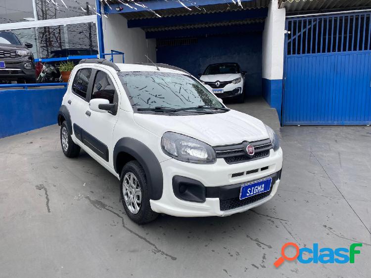 FIAT UNO WAY 1.3 FLEX 8V 5P BRANCO 2020 1.3 FLEX