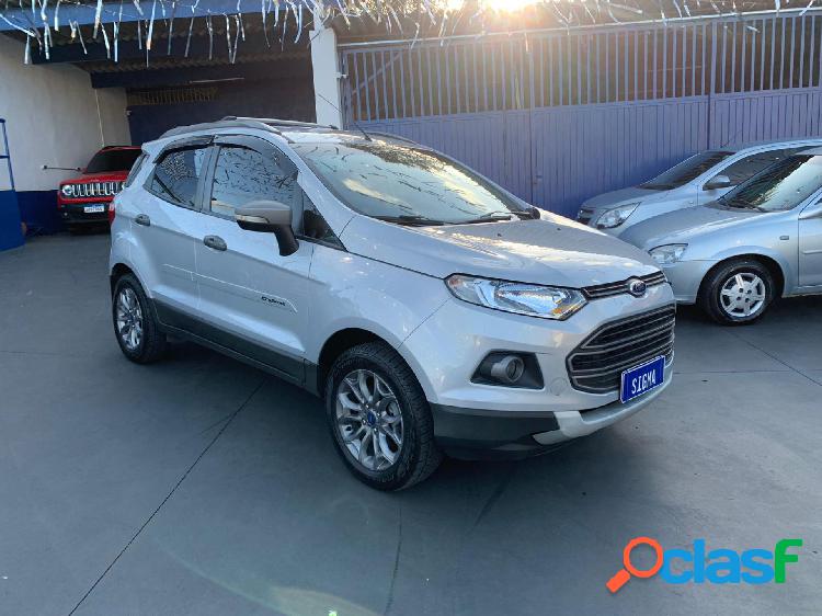 FORD ECOSPORT FREESTYLE 1.6 16V FLEX 5P PRATA 2014 1.6 FLEX