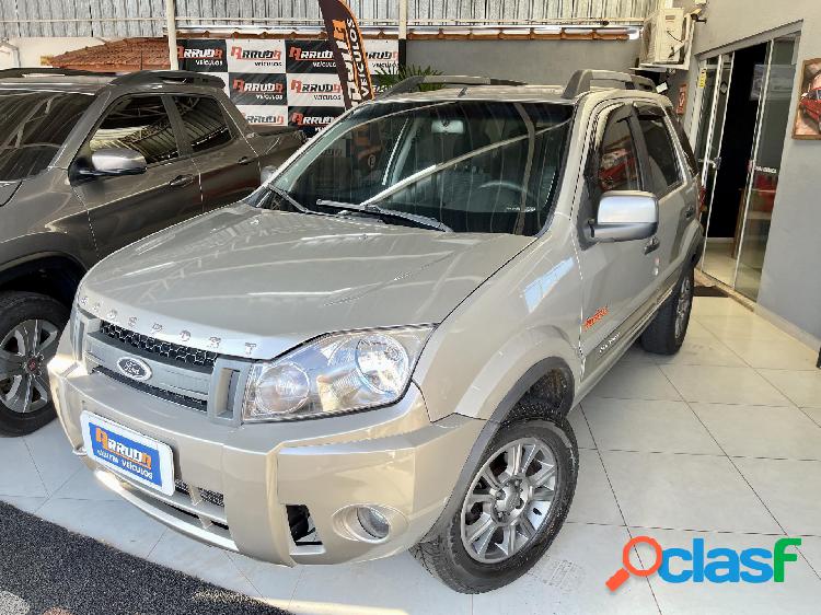 FORD ECOSPORT XLT 1.6 1.6 FLEX 8V 5P PRATA 2011 1.6 FLEX