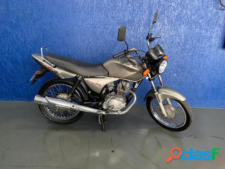 HONDA CG 150 TITAN-ES CINZA 2008 150 GASOLINA