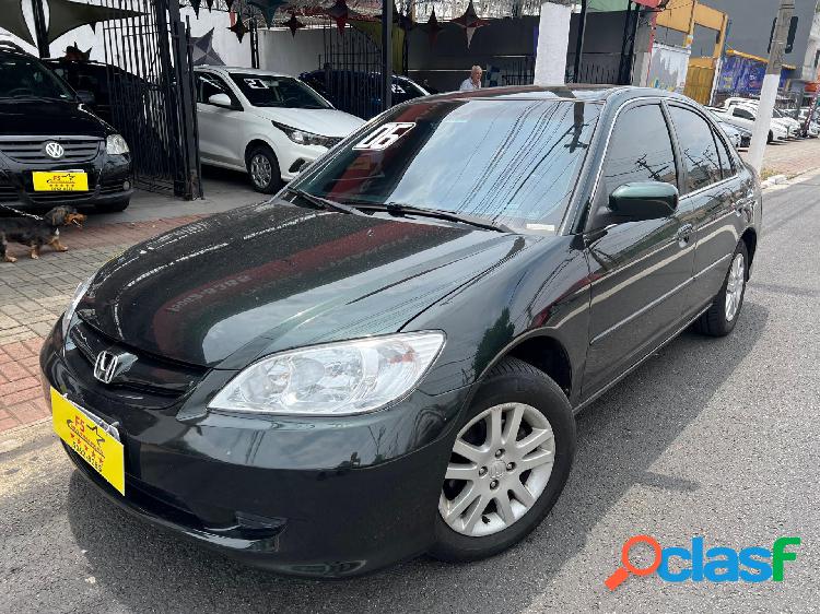 HONDA CIVIC SEDAN LX 1.7 16V 115CV MEC. 4P VERDE 2006 1.7