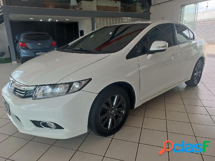 HONDA CIVIC SEDAN LXR 2.0 FLEXONE 16V AUT. 4P BRANCO 2014