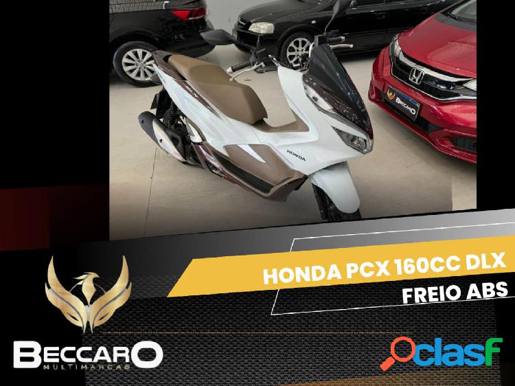 HONDA PCX 160 DLX BRANCO 2021 160 GASOLINA