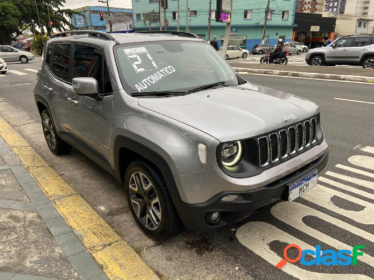 JEEP RENEGADE LONGITUDE 1.8 4X2 FLEX 16V AUT. PRATA 2021 1.8