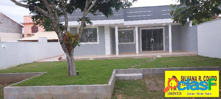 Jd.At. Leste-Itaipuaçu-Casa 3 Qts-Terreno 480 M²-R$ 460