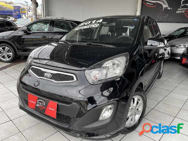 KIA PICANTO EX 1.11.0 1.0 FLEX AUT. PRETO 2014 1.0 FLEX