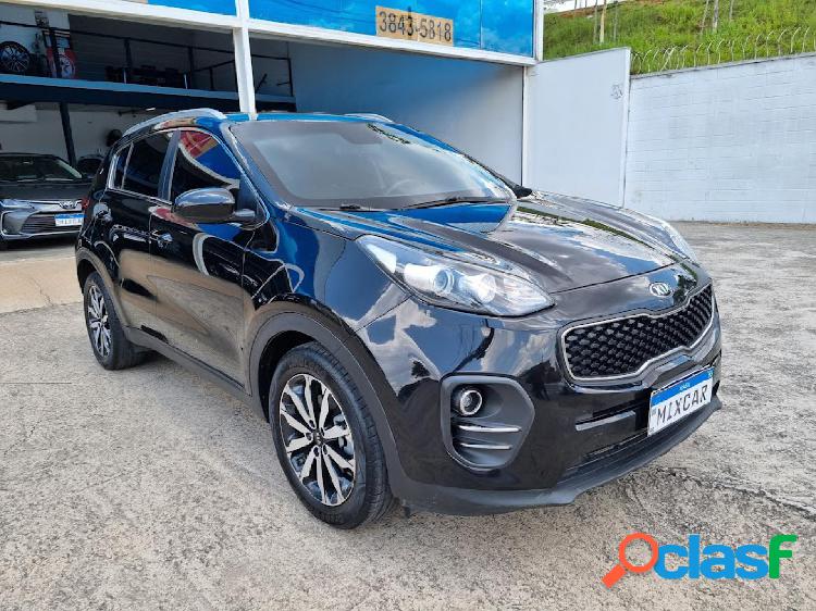 KIA SPORTAGE LX 2.0 16V 2.0 16V FLEX AUT. PRETO 2018 2.0