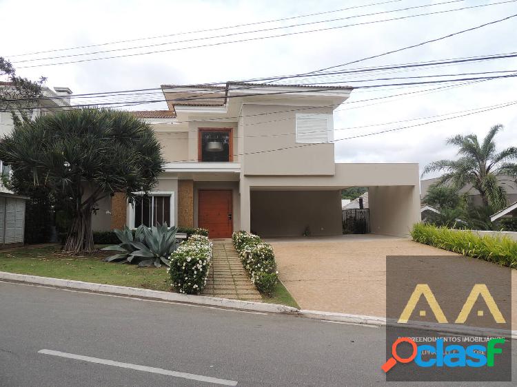 LINDA CASA ALPHAVILLE, 4 SUÍTES, ADEGA 300 GARRAFAS, VISTA