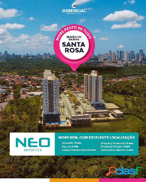 NEO Antártica - 2 e 3 Quartos Apartamento Lançamento Em