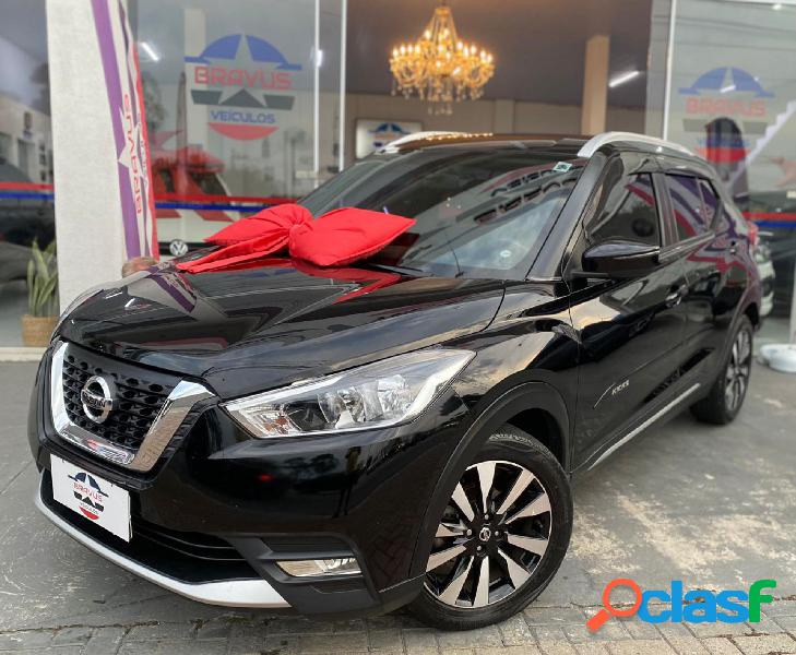 NISSAN KICKS SV 1.6 16V FLEXSTAR 5P AUT. PRETO 2018 1.6 FLEX