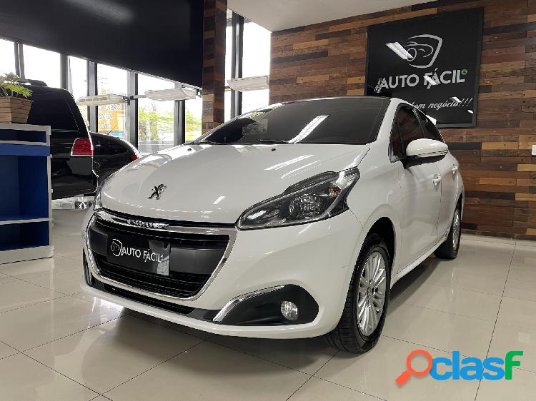 PEUGEOT 208 ALLURE 1.2 FLEX 12V 5P MEC. BRANCO 2018 1.2 FLEX