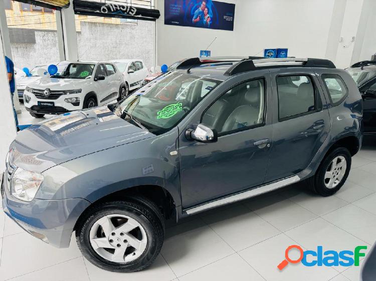 RENAULT DUSTER DYNAMIQUE 1.6 FLEX 16V MEC. CINZA 2013 1.6