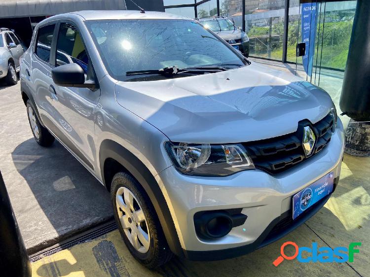 RENAULT KWID ZEN 1.0 FLEX 12V 5P MEC. PRATA 2019 1.0 FLEX