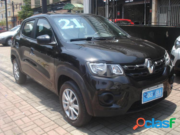 RENAULT KWID ZEN 1.0 FLEX 12V 5P MEC. PRETO 2021 1.0 FLEX