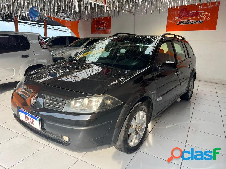 RENAULT MEGANE GRAND TOUR DYNAM. HI-FLEX 1.6 16V PRETO 2012