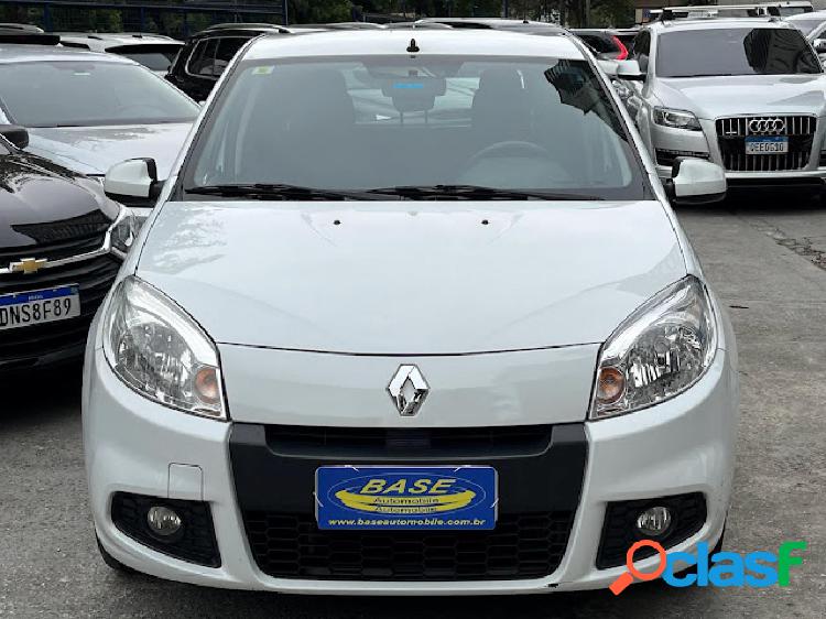 RENAULT SANDERO EXPRESSION HI-FLEX 1.6 8V 5P BRANCO 2013 1.6