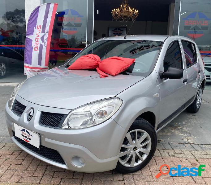 RENAULT SANDERO EXPRESSION HI-FLEX 1.6 8V 5P PRATA 2010 1.6