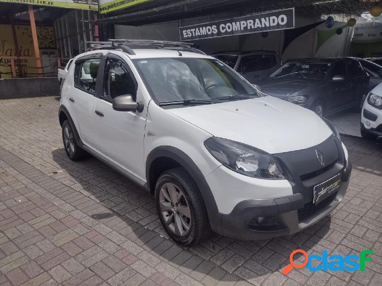 RENAULT SANDERO STEPWAY HI-FLEX 1.6 16V 5P BRANCO 2012 1.6