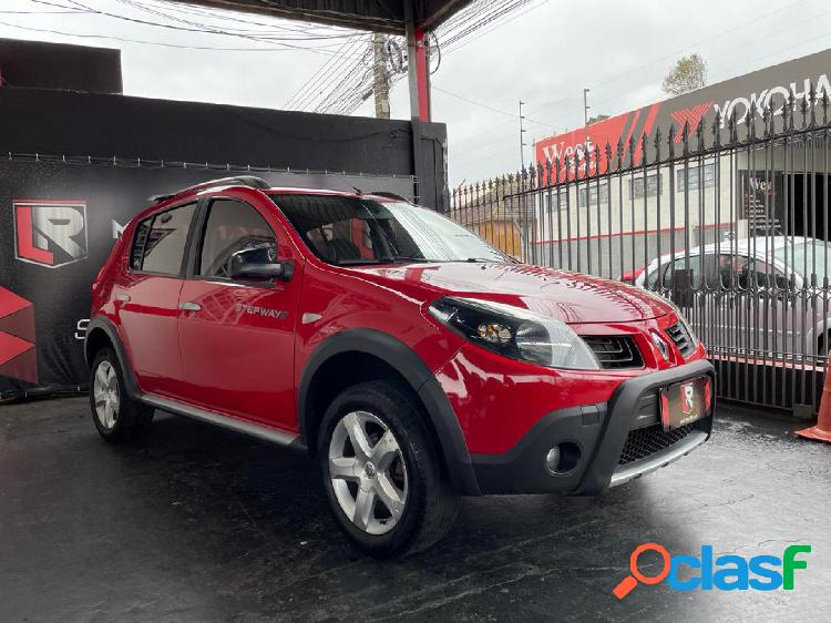 RENAULT SANDERO STEPWAY HI-FLEX 1.6 16V 5P VERMELHO 2011 1.6