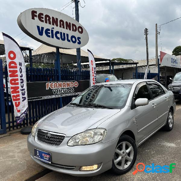 TOYOTA COROLLA XLI 1.6 16V 110CV AUT. PRATA 2008 1.6 FLEX