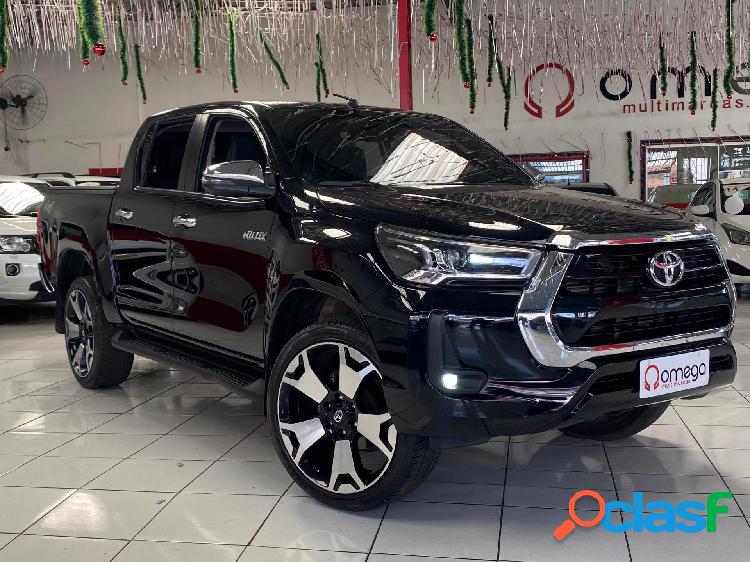 TOYOTA HILUX CD SRV 4X4 2.8 TDI DIESEL AUT. PRETO 2021 2.8