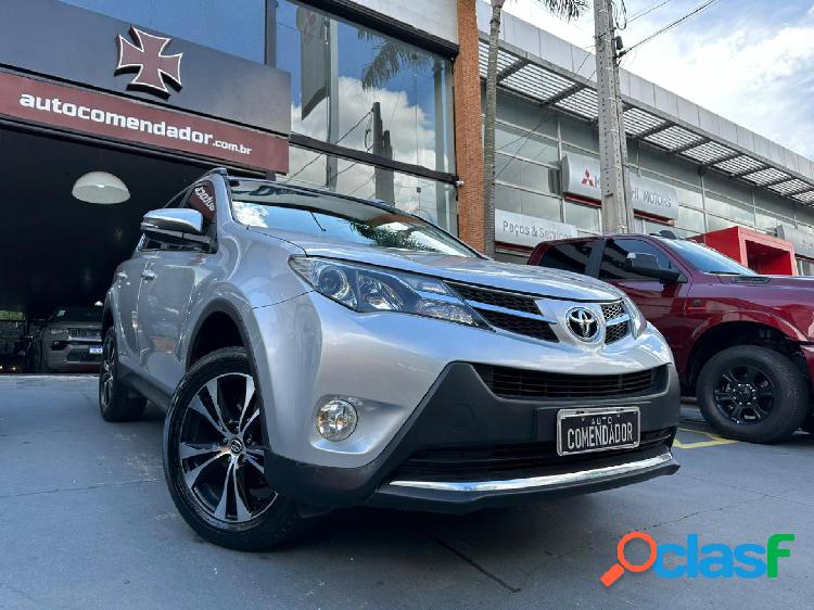 TOYOTA RAV4 2.5 4X4 16V AUT. PRATA 2015 2.5 GASOLINA