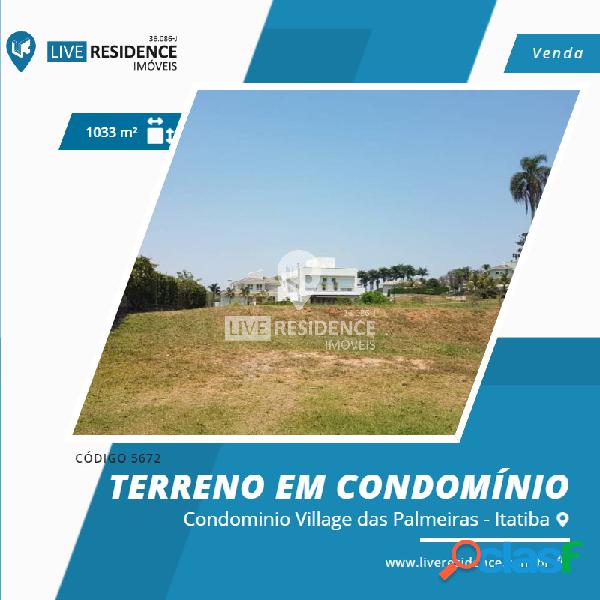 Terreno à venda Village das Palmeiras - Live Residence