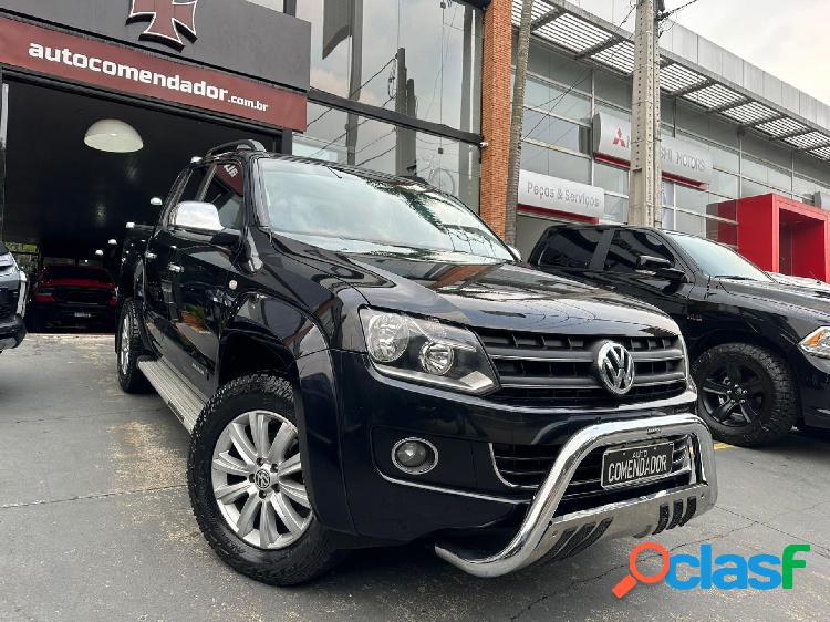 VOLKSWAGEN AMAROK HIGH.CD 2.0 16V TDI 4X4 DIES. AUT PRETO