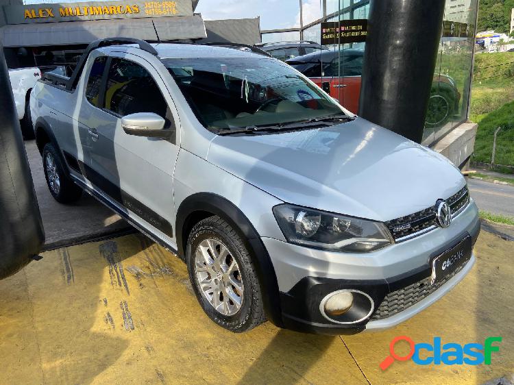 VOLKSWAGEN SAVEIRO CROSS 1.6 T. FLEX 16V CE PRATA 2015 1.6