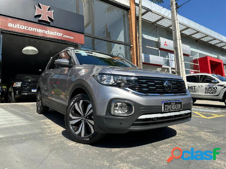 VOLKSWAGEN T-CROSS HIGHLINE 1.4 TSI FLEX 16V 5P AUT PRATA