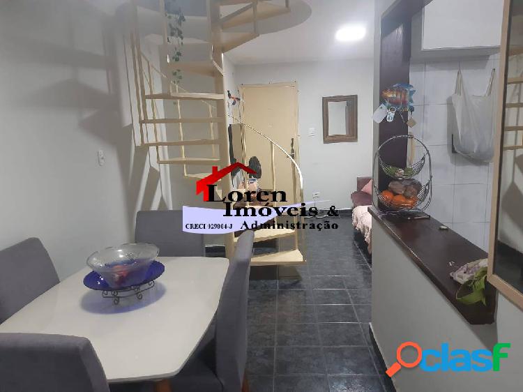 Apartamento 1 dormitório Duplex Mobilado Gonzaguinha Sv!