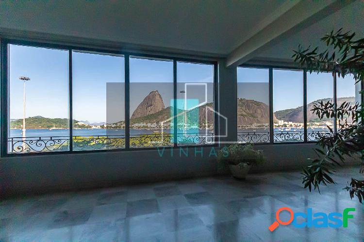 Apartamento com vista panorâmica Baía de Guanabara e Pão