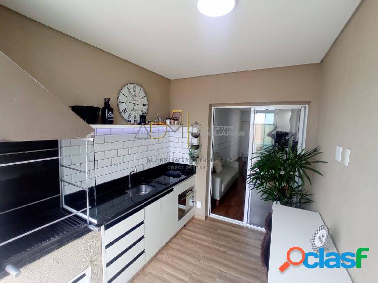 Apartamento térreo com área gourmet no Resd. Piazza
