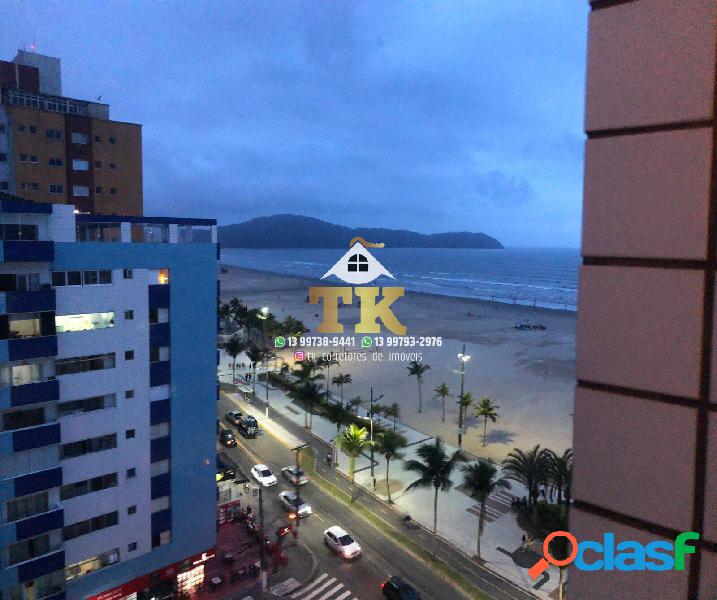 Apto 1 dorm Guilhermina prédio Frente Mar