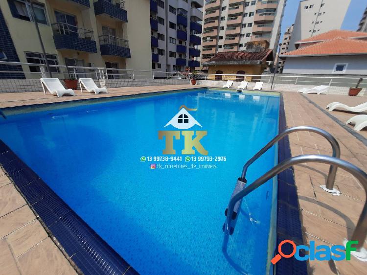 Apto 1 dormitório com Lazer a 160 mts do Mar em Aviação