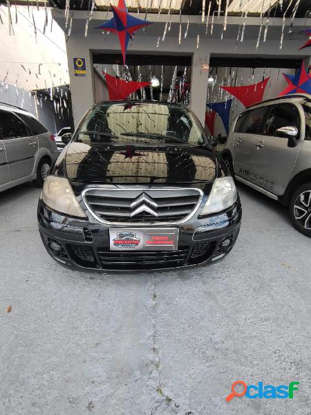 CITROEN C3 EXCLUSIVE 1.4 FLEX 8V 5P PRETO 2009 1.4 FLEX