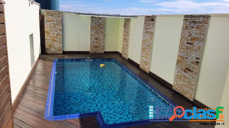 Cobertura Duplex 238m² - Com piscina privativa e lareira -